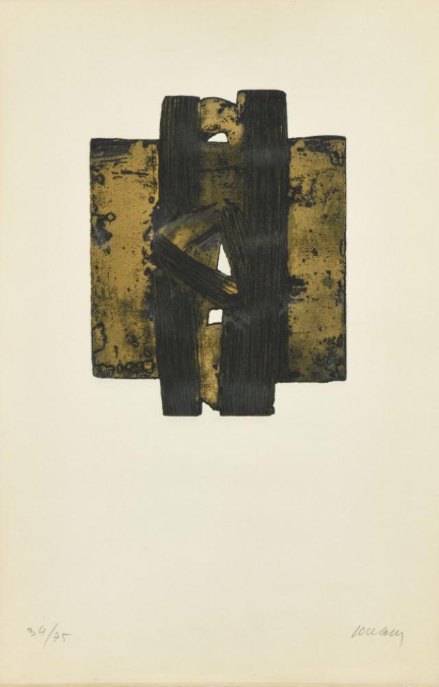 Comment estimer la valeur d'une lithographie de Pierre Soulages ?