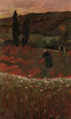 Estimation tableau Pont-Aven. Expertise tableau, peinture, Sérusier, Moret, Emile Bernard. Ventes aux enchères de tableaux de l'école de Pont-Aven, Paule Sérusier. Cote, prix,valeur