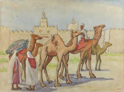 Estimation tableau Yahia Turki. Expertise tableaux, peintures de Yahia Turki. Vente aux enchères de peintures, tableaux de Yahia Turki. Valeur, cote, prix