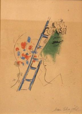 Marc Chagall - Peintre - Estimation gratuite de tableaux, peintures, dessins de Marc Chagall, vente aux enchères de peintures, tableaux, dessins de Marc Chagall, expertise, valeur, cote, prix