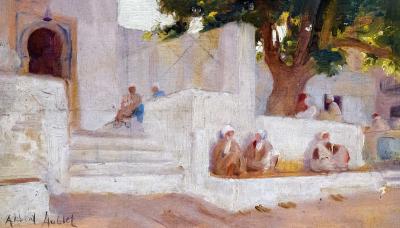 Estimation gratuite de tableaux, peintures, dessins d'Albert Aublet, vente aux enchères de peintures, dessins, tableaux d'Albert Aublet, valeur, cote, prix