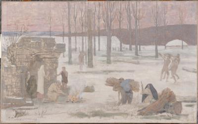 Estimation gratuite de tableaux, peintures, dessins de Puvis de Chavannes, vente aux enchères de peintures, tableaux de Puvis de Chavannes, valeur, cote, prix