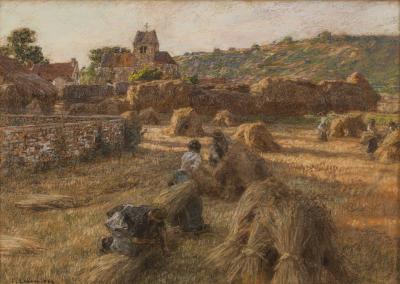 Léon Lhermitte - Peintre - Estimation tableau de Léon Lhermitte, peintures, dessins de Léon Lhermitte, vente aux enchères de tableaux, dessins peintures de Léon Lhermitte, expertise, valeur, cote, prix