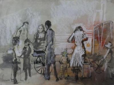 Estimation tableau Jean Jansem. Expertise tableaux, dessins, peintures de Jean Jansem. Vente aux enchères de dessins, peintures, tableaux de Jean Jansem. Valeur, cote, prix