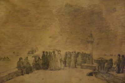 Estimation tableau Eugène Boudin, peintures, dessins, tableaux de Eugène Boudin, vente aux enchères de peintures, tableaux, dessins de Eugène Boudin, expertise, valeur, cote, prix