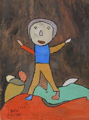 Estimation tableau Gaston Chaissac. Expertise peintures, tableaux, dessins de Gaston Chaissac. Vente aux enchères de tableaux, dessins, peintures de G. Chaissac.