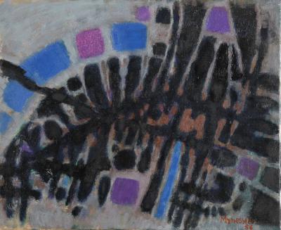 Estimation tableau Manessier. Expertise dessins, tableaux, peintures d'Alfred Manessier. Vente aux enchères de peintures, dessins, tableaux de Manessier. Valeur, cote, prix