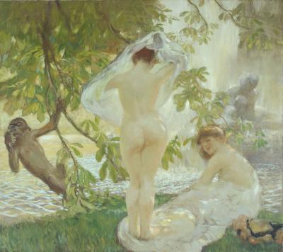 Gaston La Touche - Peintre - Estimation tableau Gaston La Touche, dessins, peintures de Gaston de Latouche, vente aux enchères de peintures, dessins, tableaux de Gaston La Touche, valeur, cote, prix