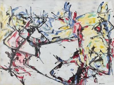 Jean-Paul Riopelle - Peintre - Estimation tableau Riopelle. Expertise dessins, tableaux, peintures de Jean-Paul Riopelle. Vente aux enchères de peintures, dessins, sculptures de Riopelle. Valeur, cote, prix