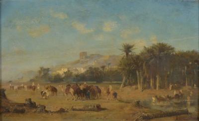 Estimation tableau Eugène Fromentin. Expertise tableaux, dessins, peintures de Eugène Fromentin. Vente aux enchères de peintures, tableaux de Eugène Fromentin. Valeur, cote, prix