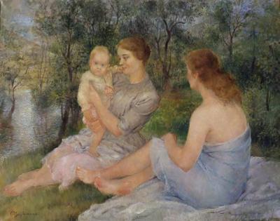 Olga Nicolaevna Sacharoff - Peintre - Estimation tableau Olga Sacharoff. Expertise gratuite de tableaux, peintures, pastels d'Olga Sacharoff. Vente aux enchères de peintures, tableaux d'Olga Sacharoff. Valeur, cote, prix