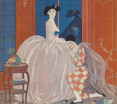 Estimation dessin Georges Barbier. Expertise peintures, tableaux, dessins de Georges Barbier. Vente aux enchères de tableaux, peintures dessins de Georges Barbier. Valeur, cote, prix