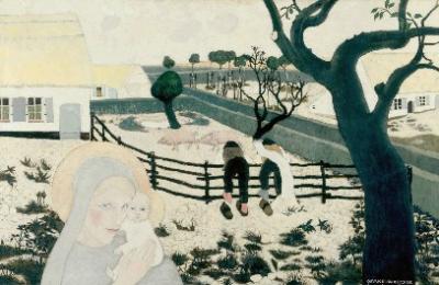 Estimation tableau Gustave Van de Woestyne. Expertise dessins, tableaux, peintures de Gustave Van de Woestyne. Vente aux enchères de peintures, dessins, tableaux de G. Van de Woestyne. Valeur, cote, prix