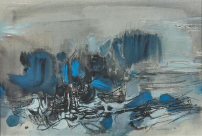 Estimation tableau Chu Teh-Chun. Expertise tableaux, peintures, dessins de Chu Teh-Chun. Vente aux enchères de peintures, tableaux, dessins de Chu Teh-Chun. Valeur, cote, prix