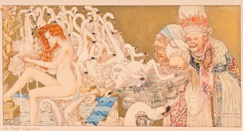 Résultat de vente d'une aquarelle de Gustave-Adolphe Mossa intitulée La Chaste Suzanne (dessin). Commissaire-priseur à Paris, vente à l'Hôtel Drouot Résultat de vente d'une aquarelle de Gustave-Adolphe Mossa intitulée La Chaste Suzanne (dessin). Commissaire-priseur à Paris, vente à l'Hôtel Drouot